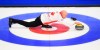 Team Canada skip Kevin Koe throws the stone while taking on Team Newfoundland during the championship pool at the Brier in Kingston, Ont., on Thursday, March 5, 2020. THE CANADIAN PRESS/Sean Kilpatrick