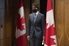 Prime Minister Justin Trudeau arrives for a news conference Tuesday Oct. 20, 2020 in Ottawa. Trudeau is urging Canadians to adhere to local health guidelines when considering how to celebrate Halloween next week, acknowleding that not trick-or-treating will be hard on many kids. THE CANADIAN PRESS/Adrian Wyld