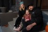 Dawn and Mike McEwen outside their home with their daughter Vienna. (Jesse Boily / Winnipeg Free Press)