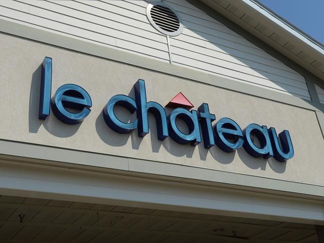 A Le Chateau retail store is shown in Montreal on Wednesday July 13, 2016. Le Chateau Inc. says it is seeking court protection from creditors under the Companies' Creditors Arrangement Act to allow it to liquidate its assets and wind down its operations.THE CANADIAN PRESS/Ryan Remiorz