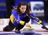 Alberta alternate Heather Nedohin skips against Saskatchewan during the Scotties Tournament of Hearts in St. Catharines, Ont., on February 21, 2017. Big-game skipping experience. Two national women's curling titles. Two world bronze medals. There's plenty to like about Heather Nedohin's resume. In bringing her on board as coach, Team Kerri Einarson is hoping her knowledge, drive and spirit will help them stay at the top. THE CANADIAN PRESS/Sean Kilpatrick