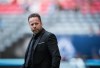 Vancouver Whitecaps head coach Marc Dos Santos walks onto the field before an MLS soccer match against the San Jose Earthquakes in Vancouver on Saturday, July 20, 2019. In a season full of adversity, the Vancouver Whitecaps have been dealt yet another blow in their quest for the playoffs. Major League Soccer has announced that post-season placements will be determined on points per game due to an unbalanced schedule caused by COVID-19 outbreak. THE CANADIAN PRESS/Darryl Dyck