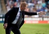 Philadelphia Union coach Jim Curtin reacts during the first half of the team's MLS soccer match against the Seattle Sounders, Saturday, May 18, 2019, in Chester, Pa.&nbsp;Curtin, who led the Union to their first-ever trophy in hoisting the Supporters' Shield, has been named the 2020 Sigi Schmid MLS Coach of the Year.&nbsp;THE CANADIAN PRESS/AP-Chris Szagola