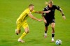 Nashville midfielder Alistair Johnston, left, chases the ball with Inter Miami midfielder Brek Shea, right, during the second half of an MLS soccer match, Sunday, Aug. 30, 2020, in Nashville, Tenn.&nbsp;Expansion Nashville SC had a rough start to life in Major League Soccer, surviving the pandemic lockdown only having to withdraw from the MLS is Back Tournament due to a spate of COVID-19 cases. Like his teammates, Canadian rookie Alistair Johnston endured the bad times and now is enjoying his squad's run to the playoffs making a name for himself at fullback in the process.THE CANADIAN PRESS/AP-Mark Humphrey