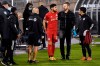 Toronto FC's Jonathan Osorio, third from right, talks with head coach Greg Vanney, second from right, during first half MLS soccer action against Atlanta United, nbsp;in East Hartford, Conn., Sunday, Oct. 18, 2020. Toronto FC will have to breach Nashville SC's stingy defence in East Hartford on Tuesday when the two meet in the first round of the MLS playoffs. THE CANADIAN PRESS/AP-Jessica Hill