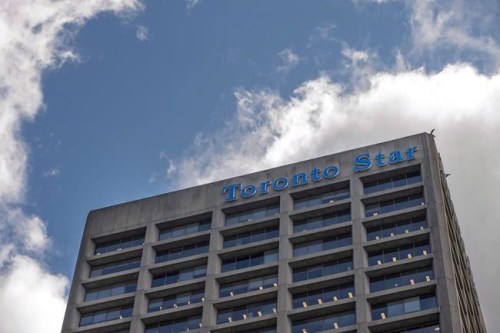 The Toronto Star building is shown in Toronto, Wednesday, June 8, 2016.&nbsp;Torstar Corp. says it has sold digital advertising technology developed by its subsidiary, Eyereturn Marketing Inc., to Loblaw Companies Ltd. Financial terms of the agreement were not immediately available. THE CANADIAN PRESS/Eduardo Lima
