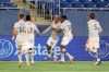 Montreal Impact forward Romell Quioto (30) celebrates his goal with forward Orji Okwonkwo (18) during second half MLS soccer action against the New England Revolution, in Foxborough, Mass., Friday, Nov. 20, 2020. The Montreal Impact have elected to hang on to some of the club's top talent, including Quioto and 'keeper Clement Diop, but are parting ways with midfielder Bojan Krkic. THE CANADIAN PRESS/AP-Stew Milne