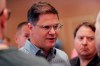 Toronto Blue Jays general manager Ross Atkins speaks at a media availability during the Major League Baseball general managers annual meetings, Wednesday, Nov. 13, 2019, in Scottsdale, Ariz. THE CANADIAN PRESS/AP-Matt York
