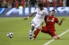 Montreal Impact midfielder Shamit Shome (28) and Toronto FC midfielder Marco Delgado (8) vie for the ball in the second half of the second leg of Canadian Champion soccer action in Toronto on September 25, 2019. Canadian international midfielder Shamit Shome, who made 45 MLS appearances for the Montreal Impact, has signed with FC Edmonton of the Canadian Premier League. The 23-year-old is returning home. Raised in Edmonton, he is a product of the FC Edmonton's youth academy and played for the team in the NASL before being drafted by Montreal in the second round (41st overall) of the 2017 MLS SuperDraft as a Generation Adidas player. THE CANADIAN PRESS/Cole Burston