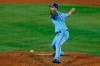Toronto Blue Jays righty A.J. Cole pitches against the Miami Marlins during the ninth inning of a baseball game, Tuesday, Aug. 11, 2020, in Buffalo, N.Y. The Blue Jays have signed Cole to a minor league contract with an invitation to spirng training. THE CANDADIAN PRESS/AP, Jeffrey T. Barnes
