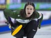 Prince Edward Island skip Suzanne Birt directs the sweep as they play the Northwest Territories at the Scotties Tournament of Hearts at Centre 200 in Sydney, N.S. on Wednesday, Feb. 20, 2019. Unlike many teams, Prince Edward Island's Suzanne Birt will enter the curling bubble with plenty of games under her belt this season.&nbsp;THE CANADIAN PRESS/Andrew Vaughan
