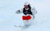 Mikael Kingsbury, of Canada, competes during the qualifications for men's skiing moguls at the world championships Friday, Feb. 8, 2019, in Park City, Utah. THE CANADIAN PRESS/AP/Rick Bowmer