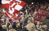 Toronto FC fans cheer on their team prior to the first leg of the MLS Eastern Conference final against the Montreal Impact at the Olympic Stadium in Montreal, Tuesday, November 22, 2016. Supporters groups from around Major League Soccer voiced their support for the players Monday in their ongoing labour dispute with the league.THE CANADIAN PRESS/Graham Hughes