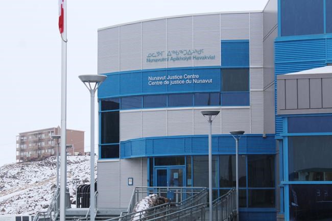 The courthouse in Iqaluit, Nunavut, is shown on Wednesday, Oct. 7, 2020. THE CANADIAN PRESS/Emma Tranter