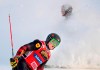 Reece Howden of Canada crosses the finish line at an FIS Freestyle Ski World Cup event in Idre, Sweden, Saturday, Jan. 23, 2021. Courtney Hoffos finished fifth at the women's ski cross world championship on Saturday while fellow Canadian Reece Howden took fifth place in the men's competition. THE CANADIAN PRESS/AP, Pontus Lundahl/TT News Agency 