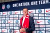 Newly-named U.S. Women's National Team head coach Vlatko Andonovski poses for photographers during a news conference on October 28, 2019, in New York. History and the world rankings are on his side when it comes to playing Canada. But U.S. coach Vlatko Andonovski wasn't providing any bulletin-board material ahead of Thursday's game between North American rivals at the SheBelieves Cup women's soccer tournament in Orlando. THE CANADIAN PRESS/AP, Mary Altaffer