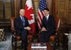 Prime Minister Justin Trudeau meets with US Vice-President Joe Biden on Parliament Hill in Ottawa on Friday, December 9, 2016. THE CANADIAN PRESS/Patrick Doyle