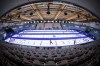 Teams practice at the Brier in Calgary, Alta., Thursday, March 4, 2021. THE CANADIAN PRESS/Jeff McIntosh