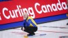 Team Wild Card Two skip Kevin Koe reacts to his shot as he plays Team Newfoundland and Labrador at the Brier in Calgary, Alta., on March 6, 2021. THE CANADIAN PRESS/Jeff McIntosh