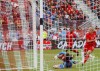 Team Canada's forward Adriana Leon (19) watches her ball hit the back of the net against Team Mexico's goaltender Cecilia Santiago (1) during the second half of a women's international soccer friendly at BMO field in Toronto, Saturday, May 18, 2019. THE CANADIAN PRESS/Cole Burston