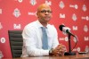 Toronto FC general manager Ali Curtis speaks to the media during an end of season availability in Toronto on November 13, 2019. THE CANADIAN PRESS/Chris Young