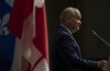 Conservative Leader Erin O'Toole is seen during his opening speech to members of the National Caucus in Ottawa, Wednesday, Sept. 9, 2020. The federal Conservatives have kicked off a historic policy convention not with balloons or rousing cheers but with instructions on how to click the right links. THE CANADIAN PRESS/Adrian Wyld