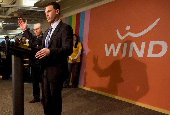 WIND Mobile chairman Anthony Lacavera speaks during a press conference in Toronto Friday, December 11, 2009. The founder of Wind Mobile says Rogers, Bell and Telus will never face real competition unless Canada makes big changes to telecommunications industry rules. THE CANADIAN PRESS/Darren Calabrese