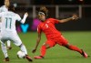 Canada's Kadeisha Buchanan (3) and Mexico's Jacqueline Ovalle (11) battle for the ball during a CONCACAF women's Olympic qualifying soccer match Tuesday, Feb. 4, 2020, in Edinburg, Texas. Kadeisha Buchanan helped seven-time champion Lyon to a 1-0 win over Paris Saint-Germain. THE CANADIAN PRESS/AP, Delcia Lopez