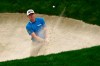 Mackenzie Hughes hits from the bunker to the 11th green during the second round of the Zozo Championship golf tournament Friday, Oct. 23, 2020, in Thousand Oaks, Calif. Canada's Mackenzie Hughes has advanced to the knockout stage of the Dell Technologies Match Play. THE CANADIAN PRESS/AP-Marcio Jose Sanchez