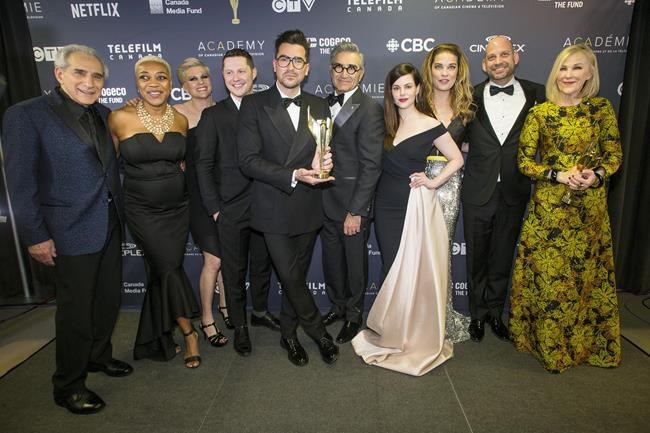The cast of