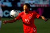 Canada defender Ashley Lawrence brings the ball downfield during the first half of a CONCACAF women's Olympic qualifying soccer match against Costa Rica on Friday, Feb. 7, 2020, in Carson, Calif. THE CANADIAN PRESS/AP/Chris Carlson