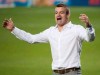 Toronto FC head coach Ryan Nelsen argues a call with one of the officials while playing against the Sporting Kansas City during second half MLS soccer action in Toronto on Saturday, July 26, 2014. Nelsen will be front and centre Wednesday at the Olympic soccer draw at FIFA headquarters in Zurich.THE CANADIAN PRESS/Nathan Denette