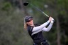 Brooke Henderson, of Canada, watches her tee shot on the 17th hole during the final round of the Tournament of Champions LPGA golf tournament, Sunday, Jan. 24, 2021, in Lake Buena Vista, Fla. (AP Photo/Phelan M. Ebenhack)