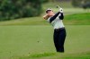 Brooke M. Henderson hits from the first fairway during the final round of the LPGA's Hugel-Air Premia LA Open golf tournament at Wilshire Country Club Saturday, April 24, 2021, in Los Angeles. THE CANADIAN PRESS/AP, Ashley Landis