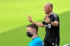 Toronto FC head coach Chris Armas, right, calls out instructions during the first half of an MLS soccer match against the Vancouver Whitecaps, Saturday, April 24, 2021, in Orlando, Fla. THE CANADIAN PRESS/AP/Phelan M. Ebenhack