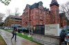 A pedestrian walks by building at Dalhousie University in Halifax on Friday, May 22, 2015. A university in Halifax is investigating an incident involving some of its students after they were fined for attending a gathering that violated COVID-19 protocols.THE CANADIAN PRESS/Darren Pittman