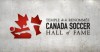 The logo for the Canada Soccer Hall Fame is shown in this handout image. Eight women, including five members of Canada's original 1986 women's team, are headed to the Canada Soccer Hall of Fame. THE CANADIAN PRESS/HO