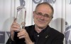 Bob Ezrin celebrates his award for Producer of the Year at the JUNO Gala dinner in Calgary, Saturday, April 2, 2016. Ezrin is one of 24 people who will be honoured at the SOCAN Awards later this month for helping raise the profile of Canadian-made music.THE CANADIAN PRESS/Jonathan Hayward