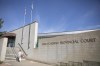 The Saskatchewan Provincial Courthouse in Prince Albert, Sask., on Thursday, May 13, 2021. Cpl. Bernie Herman, a 32-year member of the RCMP, is accused of killing 26-year-old Braden Herman. THE CANADIAN PRESS/Kayle Neis