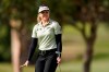Brooke M. Henderson watches her putt on the 13th green during the final round of the LPGA's Hugel-Air Premia LA Open golf tournament at Wilshire Country Club Saturday, April 24, 2021, in Los Angeles. THE CANADIAN PRESS/AP-Ashley Landis