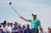 Collin Morikawa watches his tee shot on the 15th tee during a practice round at the PGA Championship golf tournament on the Ocean Course Wednesday, May 19, 2021, in Kiawah Island, S.C. (AP Photo/David J. Phillip)