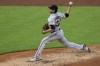 San Francisco Giants' Kevin Gausman throws during the third inning of the team's baseball game against the Cincinnati Reds in Cincinnati, Wednesday, May 19, 2021. (AP Photo/Aaron Doster)