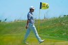 Hideki Matsuyama, of Japan, walks off the sixth hole during a practice round at the PGA Championship golf tournament on the Ocean Course Wednesday, May 19, 2021, in Kiawah Island, S.C. (AP Photo/Matt York)