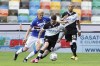 Udinese's Rodrigo De Paul vie for the ball with Sampdoria's Morten Thorsby, left, during the Italian Serie A soccer match between Udinese and Sampdoria, at the Dacia Arena stadium in Udine, Italy, Sunday, May 16, 2021. (Andrea Bressanutti/LaPresse via AP)