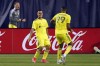 Nashville SC midfielder Randall Leal, left, celebrates with Jhonder Cadiz (99) after Leal scored against Austin FC during the first half of an MLS soccer match, Sunday, May 23, 2021, in Nashville, Tenn. (AP Photo/Mark Humphrey)