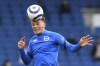 Brighton's Ben White warms up before the English Premier League soccer match between Brighton & Hove Albion and Manchester City at the Amex stadium in Brighton, England, Tuesday, May 18, 2021. (Mike Hewitt, Pool via AP)