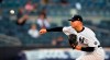New York Yankees starting pitcher Corey Kluber (28) delivers during the first inning of a baseball game against the Toronto Blue Jays, Tuesday, May 25, 2021, in New York. (AP Photo/Noah K. Murray)