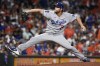 Los Angeles Dodgers starting pitcher Clayton Kershaw delivers during the sixth inning of a baseball game against the Houston Astros, Tuesday, May 25, 2021, in Houston. (AP Photo/Eric Christian Smith)