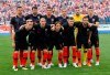 FILE - In this Friday, June 8, 2018 file photo, Croatia squad pose ahead of a friendly soccer match between Croatia and Senegal in Osijek, Croatia. Delaying the European Championship by a year has helped out some teams and hurt others. England had more time to integrate talented young players and deepen its squad. Croatia's squad from its run to the World Cup final in 2018 is nearing the end and Ivan Rakitic has retired from international soccer. (AP Photo/Darko Bandic, File)