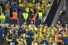 Villarreal players pose after the Europa League final soccer match between Manchester United and Villarreal in Gdansk, Poland, Wednesday May 26, 2021. (Adam Warzawa, Pool via AP)